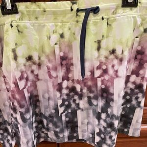 Slazenger Gradient Mini Skirt - Green, Purple, Black